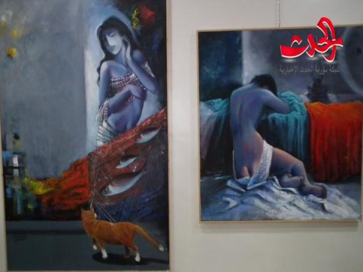 رماد مخصب &quot;حواء&quot; معرض للفنان أسامة دياب في صالة الرواق بدمشق