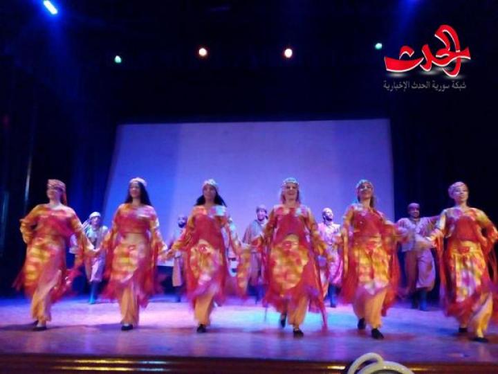 افراح النصركرنفال و اوبرايت غنائي وطني بدرعا