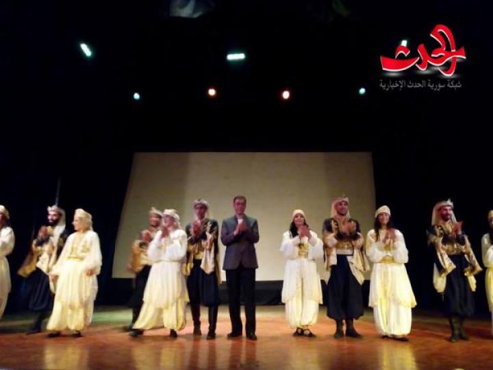 افراح النصركرنفال و اوبرايت غنائي وطني بدرعا