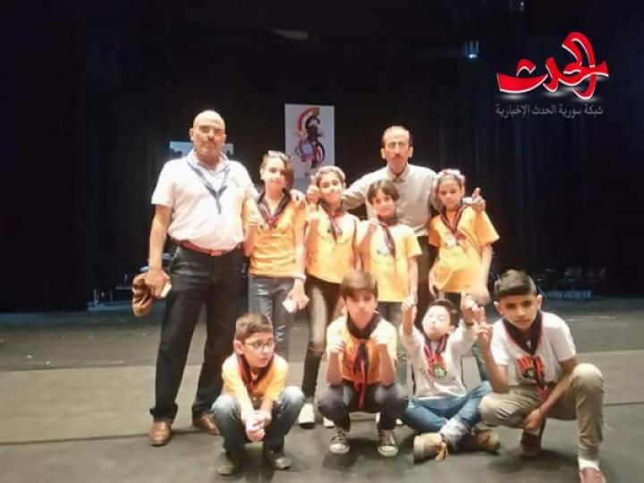 اطفال درعا..المركز الأول في مهرجان أغنية الطفل السوري