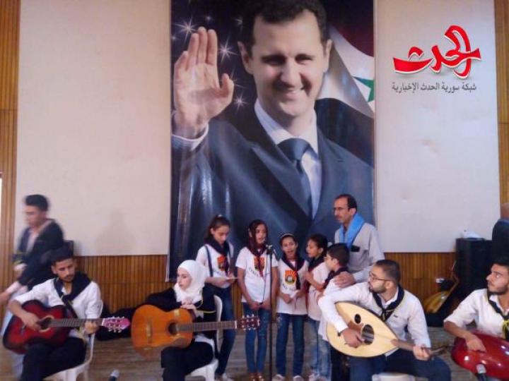 اطفال درعا..المركز الأول في مهرجان أغنية الطفل السوري