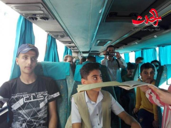 اطلاق أولى رحلات نقل الركاب من درعا لدمشق