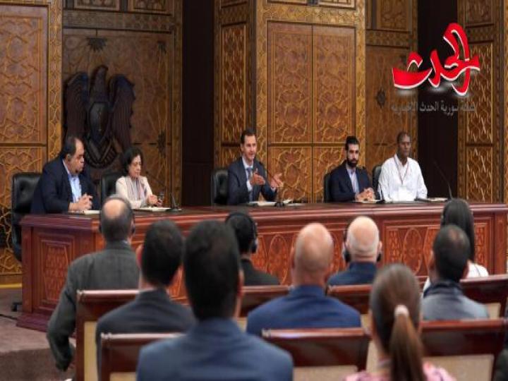 الرئيس الأسد : نحن في سورية دفعنا ثمنا كبيرا لنحافظ على وطننا واستقلالية قررانا