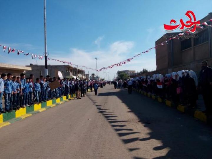 كرنفال وملتقى جماهيري يجمع ابناء حوران بمدينة انخل