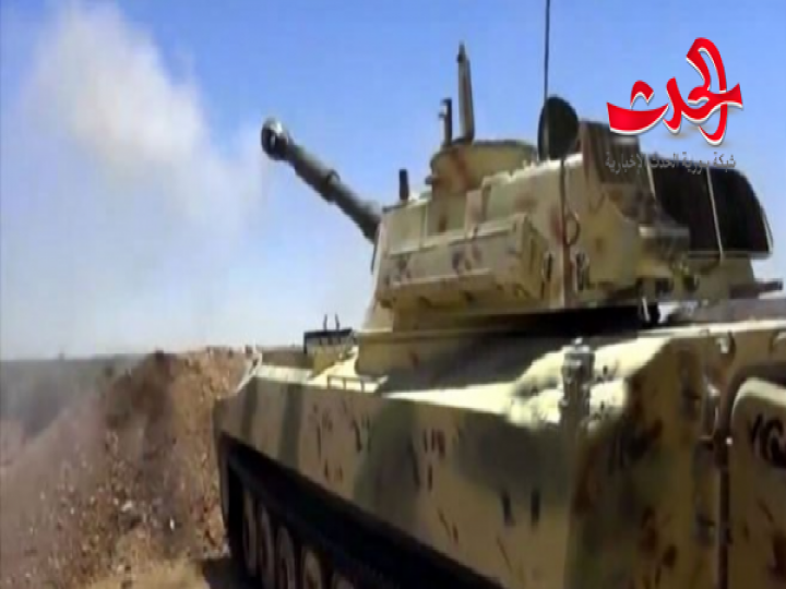 الجيش ينفذ ضربات مركزة على أوكار الإرهابيين بريف إدلب