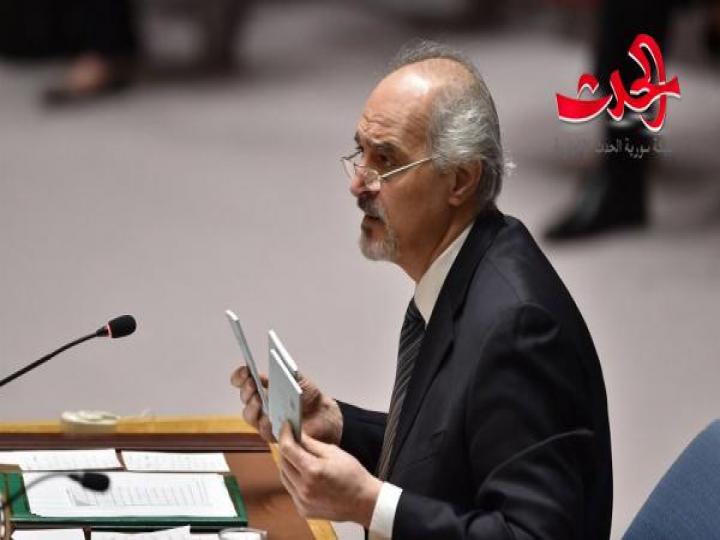 الجعفري : استعادة الجولان السوري المحتل حق ثابت لسوريا 