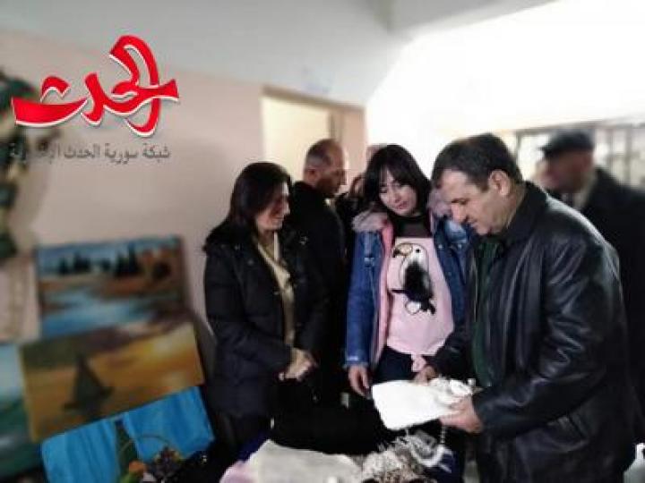اللاذقية ; أفتتاح مركز التنمية للأعمال اليدوية في مشقيتا….