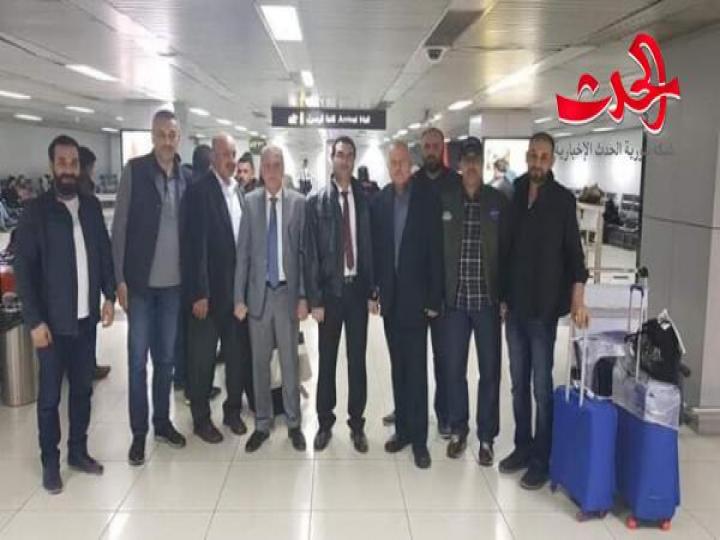 استقبال الوفود العربية المشاركة في معرض سيريا فوود
