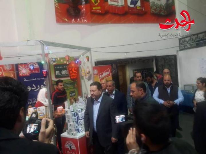افتتاح مهرجان التسوق الشهري&quot; صنع في سورية&quot; بدورته ال ٨٦