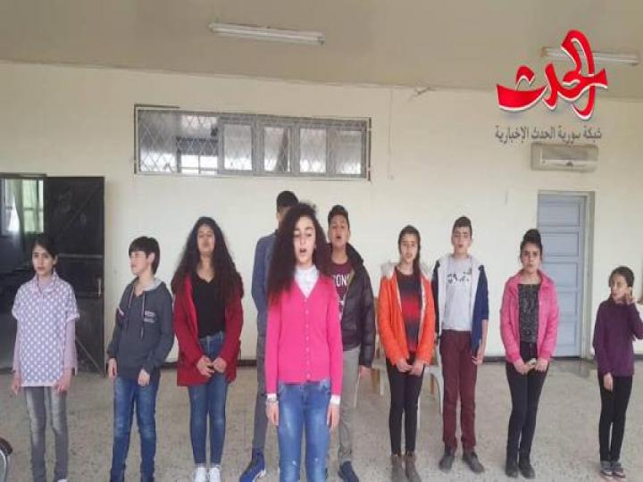 تربية حماة تستعد لإطلاق مهرجان المبادرات الطلابية للغات الأربع