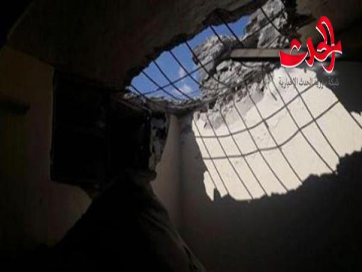 استشهاد مدني وأصيب 3 آخرون باعتداء الإرهابيين بالصواريخ على بلدة شيزر