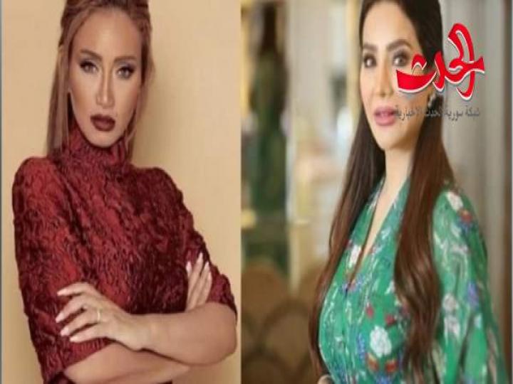 تشوه وجه لجين عمران بسبب الفيلر ! و ريهام سعيد تظهر للمرة الاولى بعد استئصال انفها 