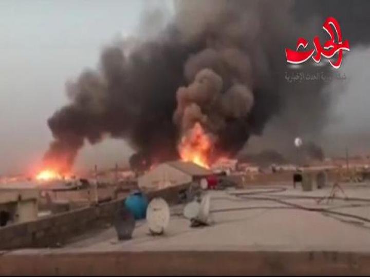  اصابة 13 شخصاً في انفجار جنوبي بغداد