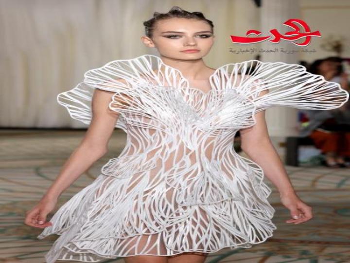 ثوب فاخر ثلاثي الأبعاد من البلاستيك ؟!