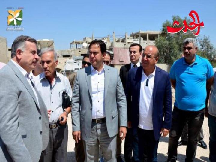 اجتماع لجنة خدمات دمشق 