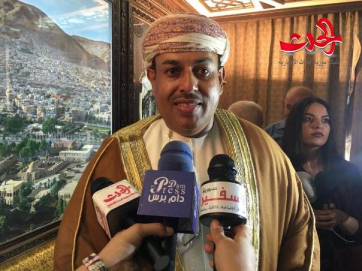 وفد عماني يزور غرفة تجارة دمشق بمناسبة افتتاح معرض دمشق الدولي غدا