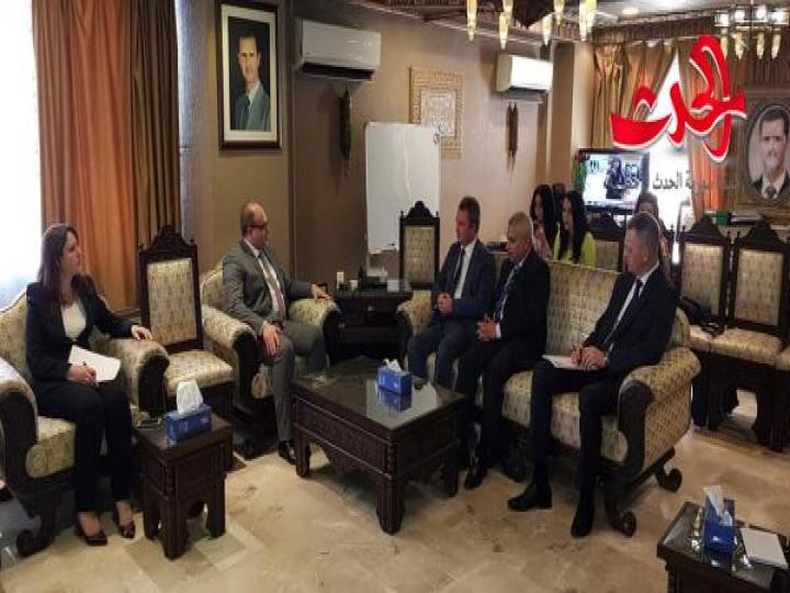 مباحثات سوريّة بيلاروسية حول سبل زيادة حجم التبادل التجاري