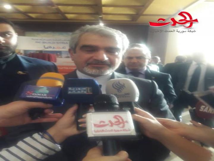 "معرض عمرها" خامس لقاء ايراني إيراني لرجال الاعمال الايرانيين مع السفير الأيراني في سورية