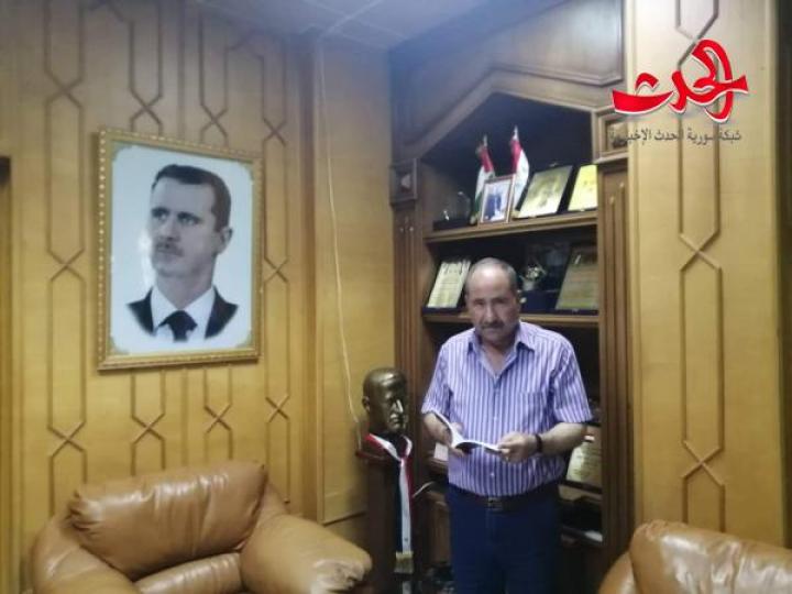 الأديب حسين الرفاعي يوقع روايته الجديدة &quot;باشان&quot;   تحت عنوان الأدب المقاوم