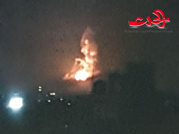 عدوان اسرائيلي على دمشق 