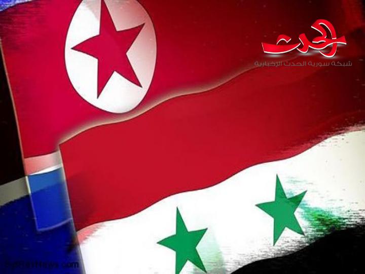 سورية وكوريا الديمقراطية توقعان 3 اتفاقيات تعاون