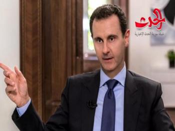 الأسد: الشعب والجيش مصممان على ضرب &quot;الإرهابيين&quot; حتى تحرير كافة الأراضي السورية