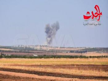 الجيش يواصل ضرب مقرات الإرهابيين في إدلب ويصد هجوماً لهم بالريف الشرقي