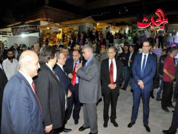  رئيس مجلس الوزراء يزور معرض الكتاب ال31 في مكتبة الاسد الوطنية 