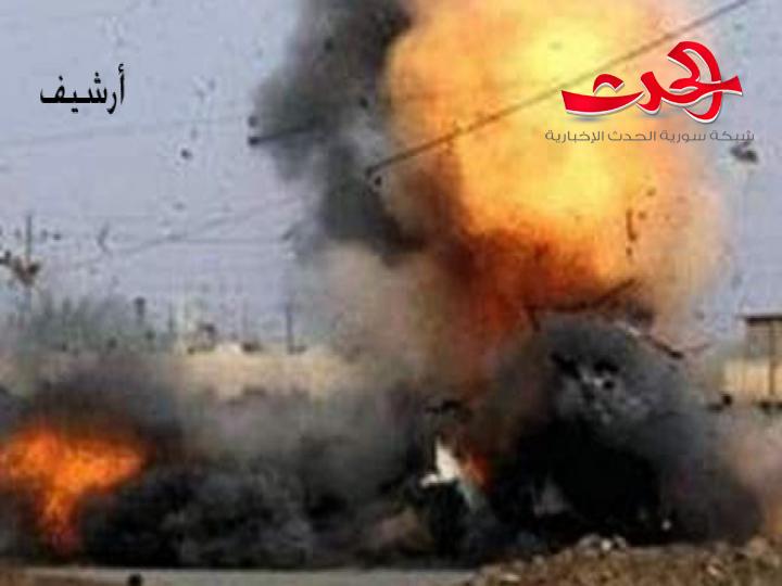 مقتل عدد من جنود الاحتلال التركي ومرتزقته بانفجار سيارة مفخخة في ريف الرقة الشمالي