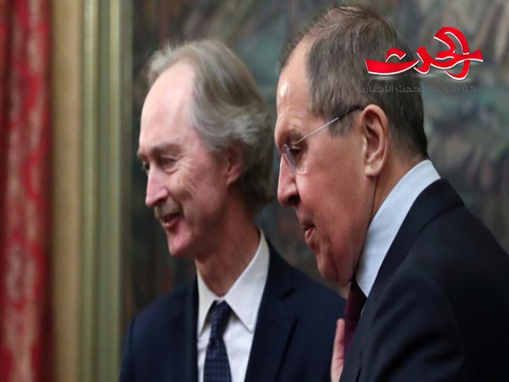 لافروف وبيدرسون: ضرورة القضاء على الإرهاب في إدلب