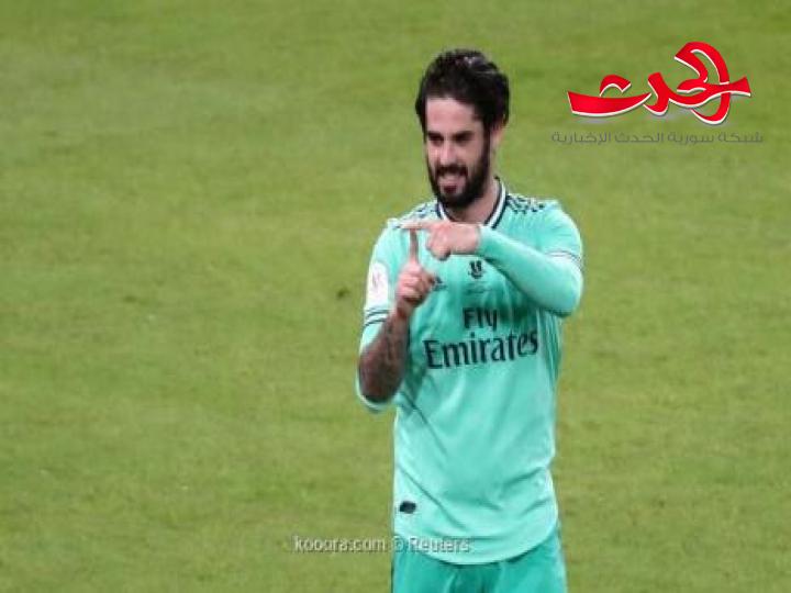 ريال مدريد يحدد ثمن ايسكو الى ليفربول