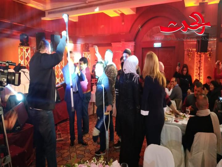 حفل عشاء خيري ضمن فعالية" لمة نصر" لجمعية جذور ونادي جرحى الجيش العربي السوري 