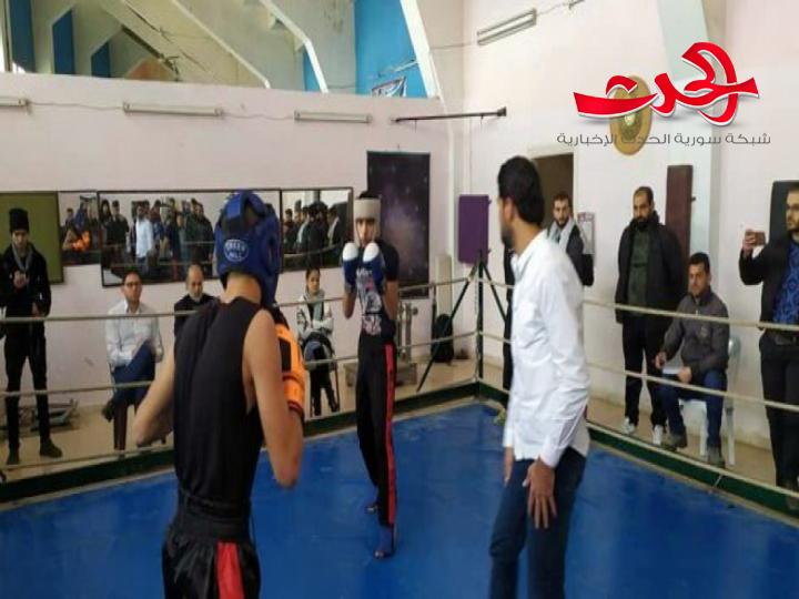 اختتام بطولة الكيك بوكسنغ في اللاذقية