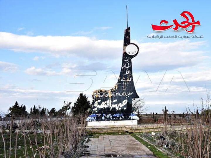بالصور... الاعلام يوثق مدينة سراقب بعد دحر الارهاب عنها