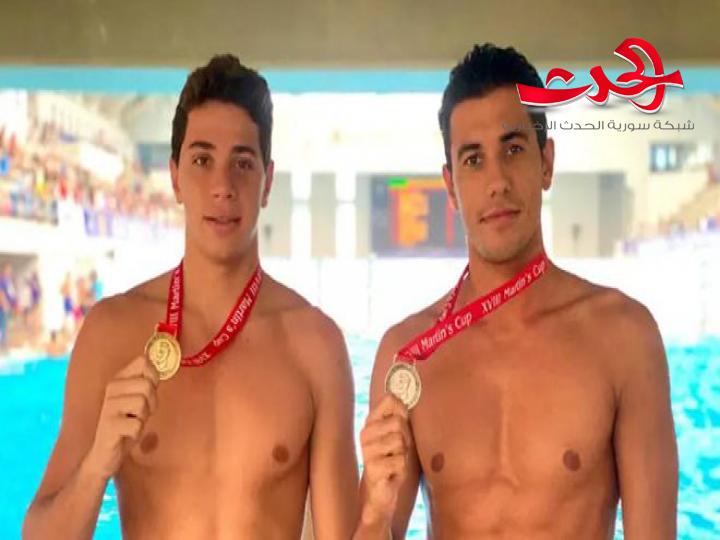 أربع ذهبيات لسباحة سورية في بطولة كأس مارتن
