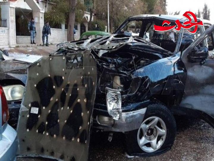 انفجار عبوة ناسفة في المزة قرب صالة الجلاء