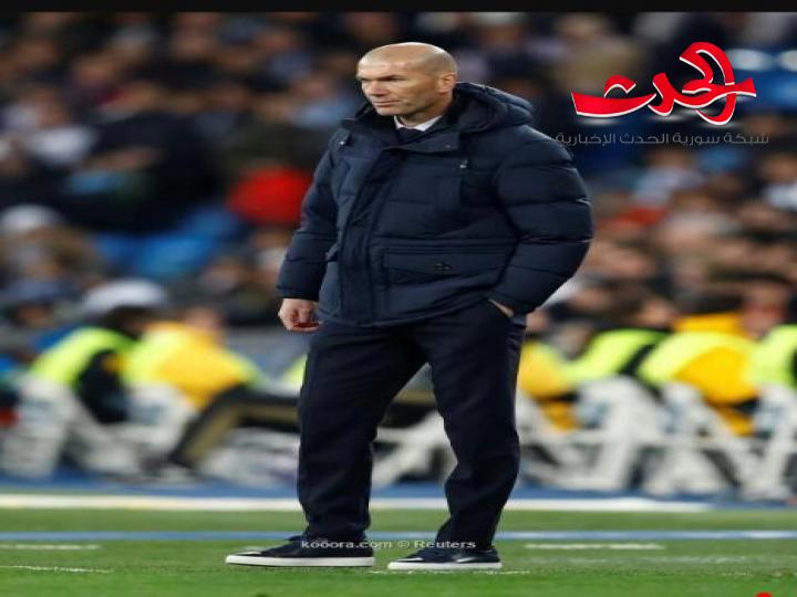 الكلاسيكو طوق النجاة لزيدان