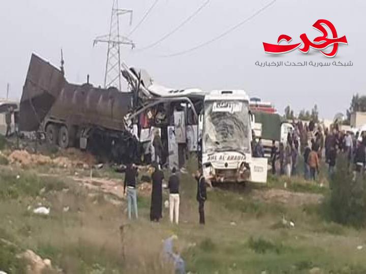 عشرات الوفيات في حادث مروري عند جسر بغداد.. والمرور تبرر 
