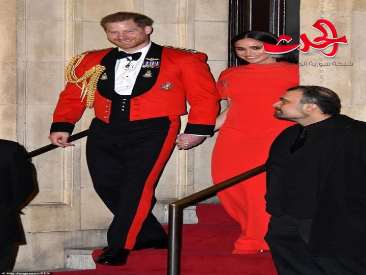 هاري وميغان في آخر مهامهما الملكية