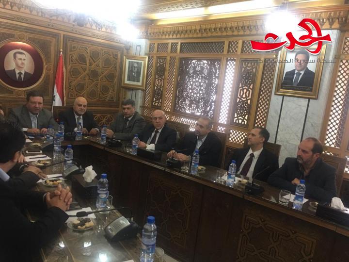 توقيع اتفاقية بين غرفة صناعة دمشق وريفها واتحاد المصدرين العرب بهدف فتح اسواق جديدة أمام الصادرات السورية