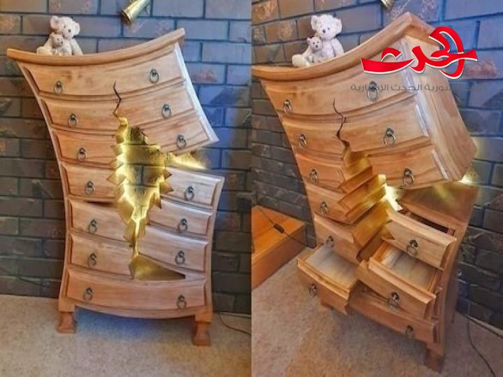 شاهد هذه التصميمات الغريبة والمشوهة لقطع الأثاث