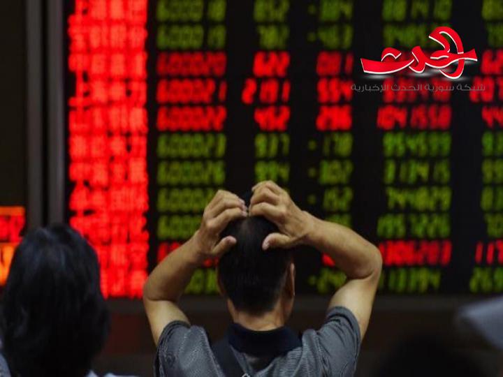 الاسهم الاوروبية تخسر 5% من تعاملاتها والاسيوية 4%