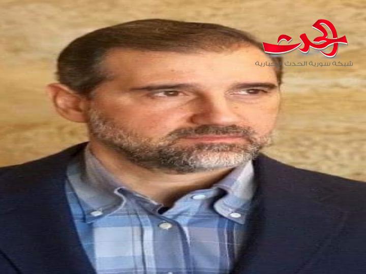 مستشهدا بأقوال القائد الخالد رجل أعمال كويتي يشيد بمبادرة رجل الاعمال السوري رامي مخلوف
