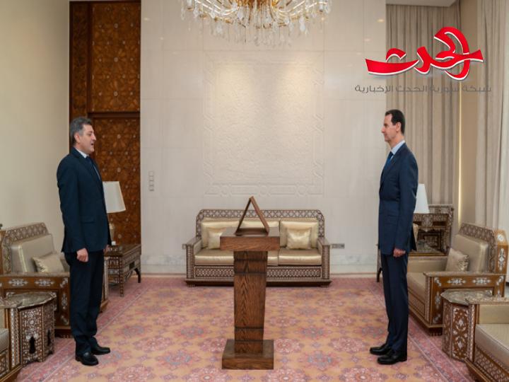 المحافظون الجدد يؤدون اليمين القانونية أمام السيد الرئيس بشار الاسد