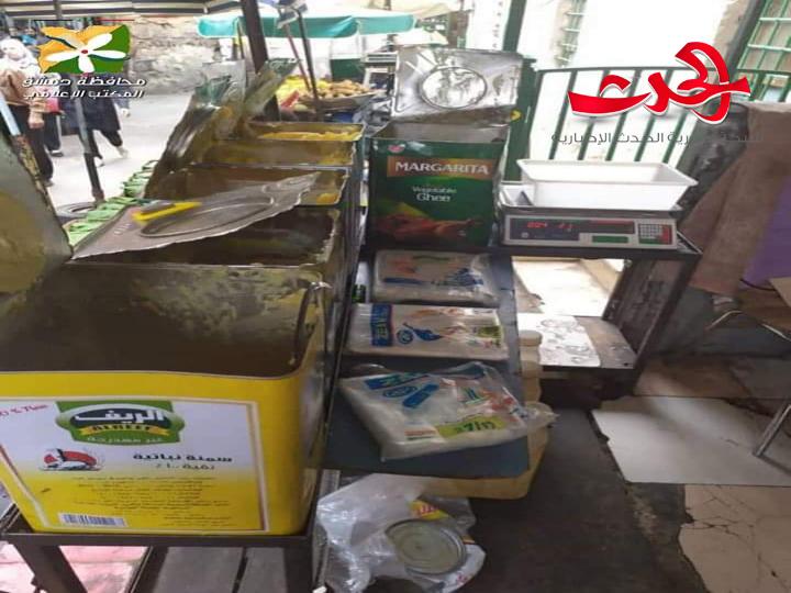 قذارة عامة ومخالفات صحية في إغلاقات المحلات في محافظة دمشق