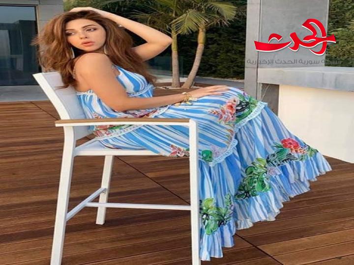 ميريام فارس بإطلالة عيد ميلادها من البيت