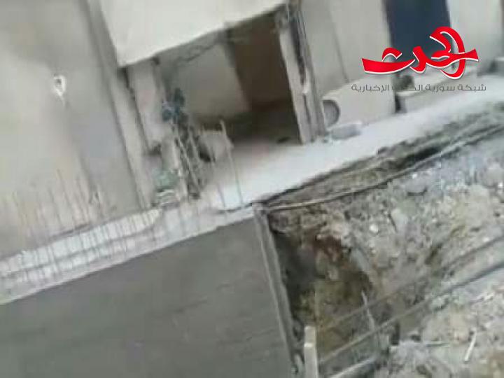 محافظة اللاذقية تخلي مبنى سكنيا في مشروع شريتح من السكان بسبب التصدع