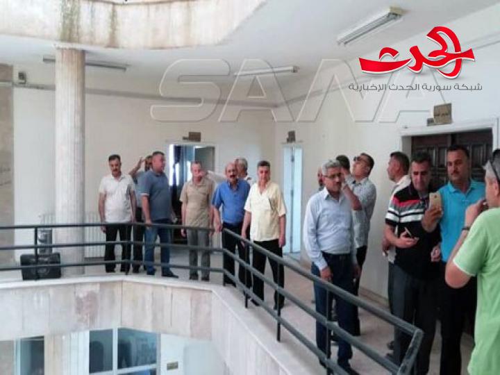 عمال المؤسسة السورية للحبوب يستيعدون مقرهم بعد ١٦ من استيلاء مجموعات قسد عليه 