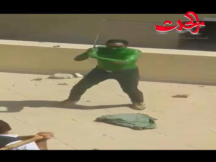 بالفيديو والصور.. شاهد الرجل الاخضر قبل مقتله على يد قوات الأمن المصرية