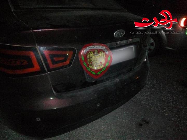 مركز شرطة الطرق العامة في بيت ياشوط يضبط سيارتين مسروقتين 